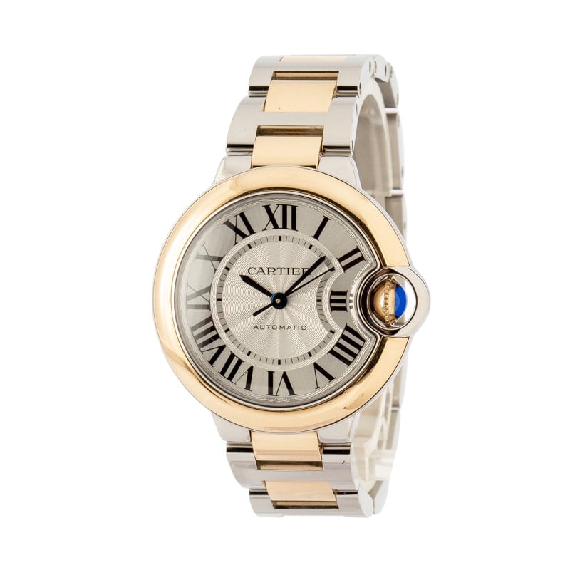 Cartier Ballon Bleu Metal and Yellow Gold