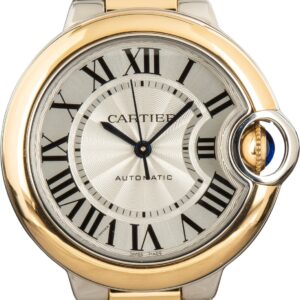 Cartier Ballon Bleu Metal and Yellow Gold