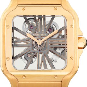 Cartier Santos Skeleton Watch Dial