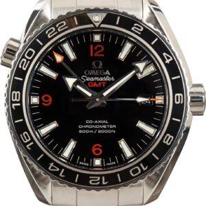 Omega Seamaster Planet Ocean GMT with Black Dial