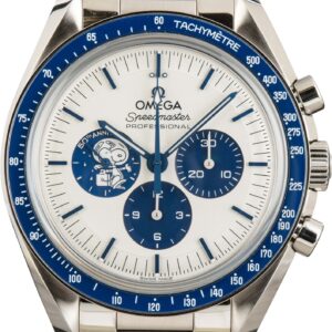 Omega Speedmaster Silver Snoopy Award Version