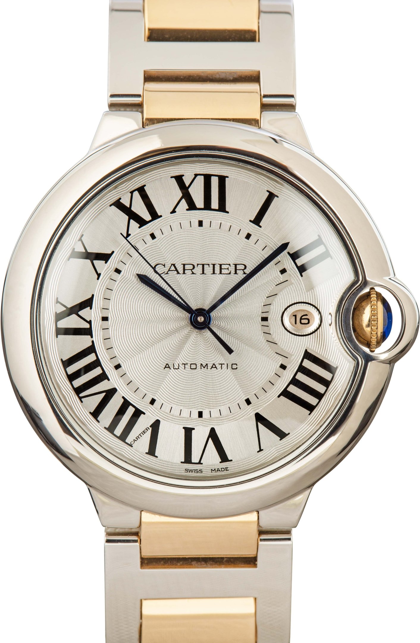 Pre-Owned Two-Tone Cartier Ballon Bleu De Cartier