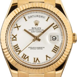 Rolex Day-Date II President Watch in Yellow Gold 218238