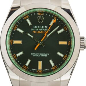 Rolex Milgauss 116400 with Black Dial