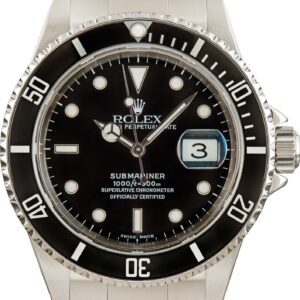 Used Rolex Submariner 16610 in Stainless Metal